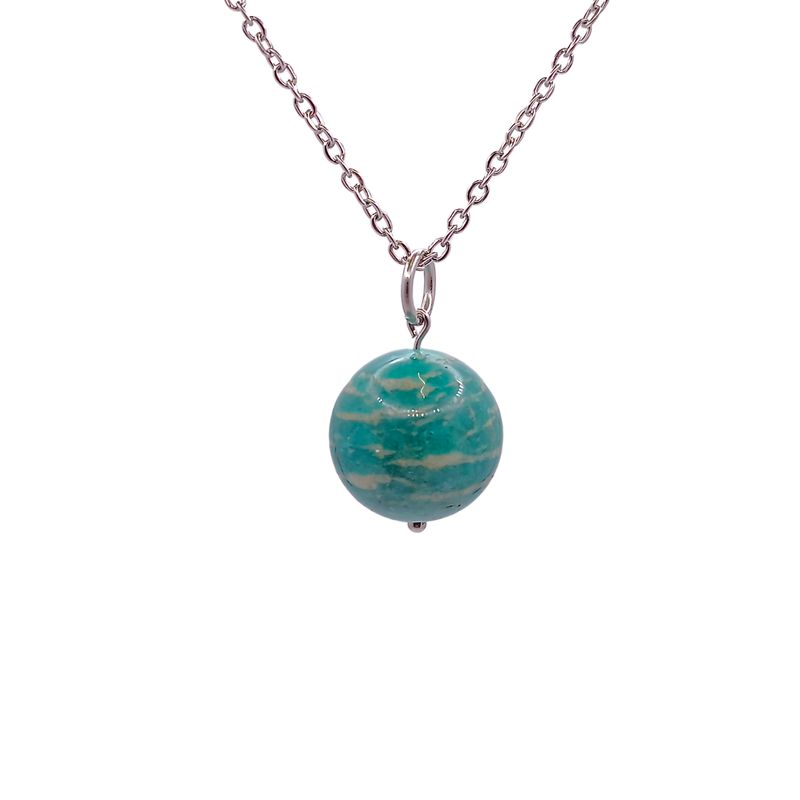 Collier et pendule - Amazonite