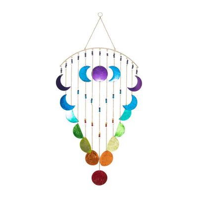 Mobile mural coquillage - 7 chakras