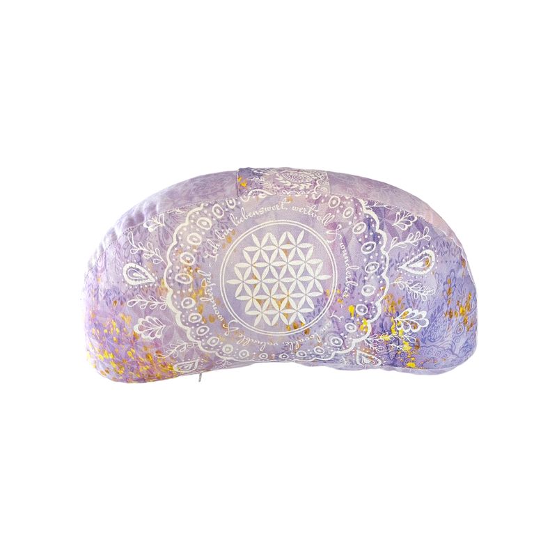 Coussin de méditation demi-lune