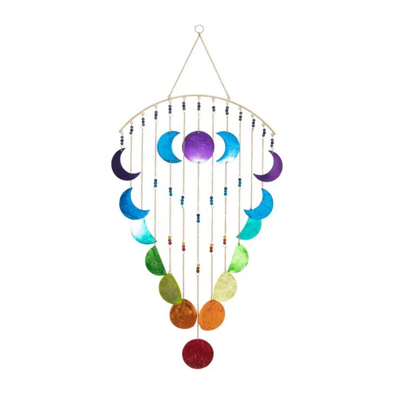 Mobile mural coquillage - 7 chakras