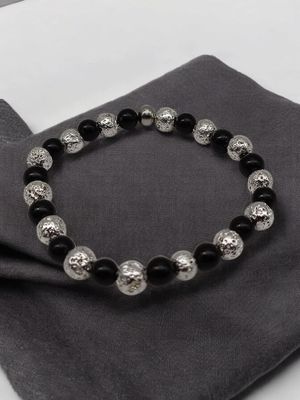 Bracelet tourmaline noire 6mm