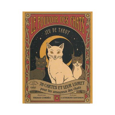Le pouvoir des chats - Jeu de tarot Le pouvoir des chats - Jeu de tarot