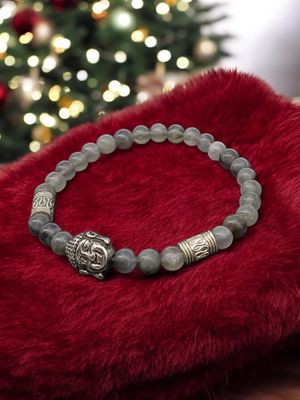 Bracelet labradorite 6mm