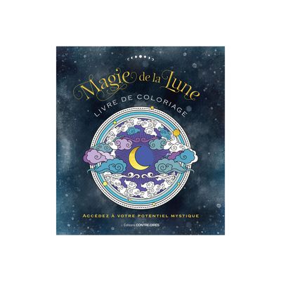 Magie de la Lune - Livre de coloriage