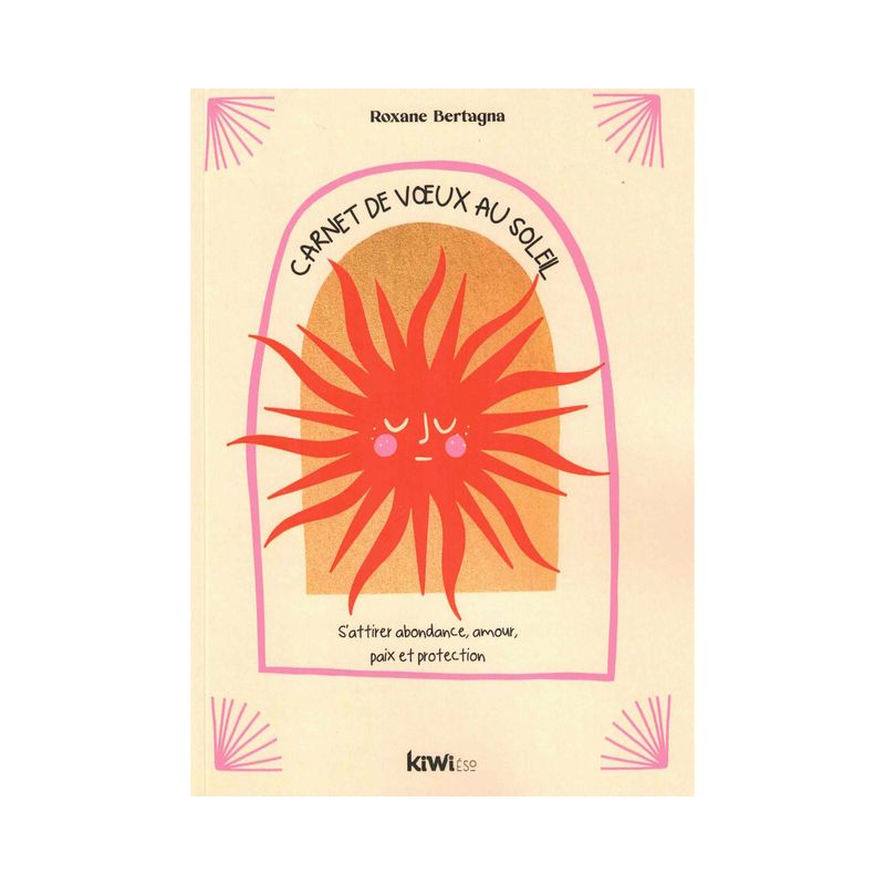Carnet de vœux au soleil