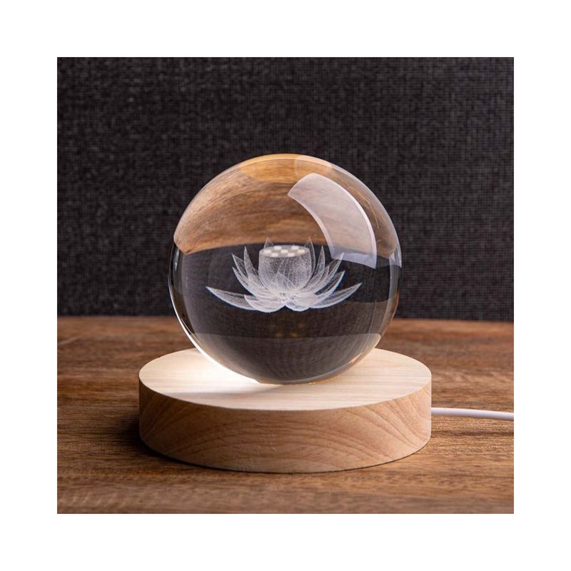 Boule de cristal Lotus