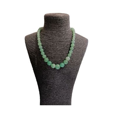 Collier en Aventurine verte