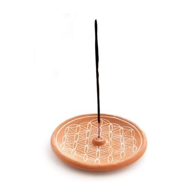 Porte encens fleur de vie