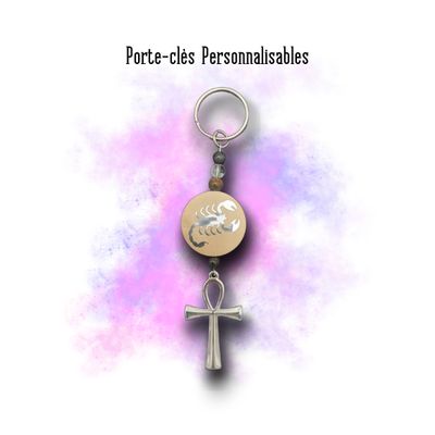 Porte-clés Scorpion personnalisable