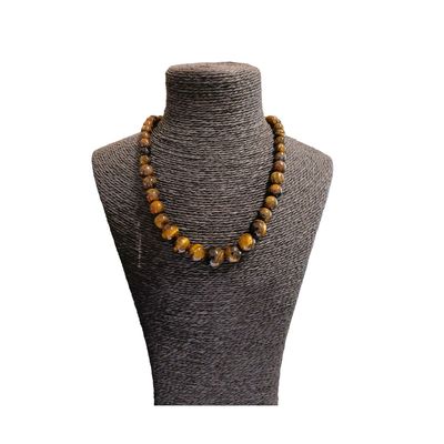 Collier en Oeil-de-tigre
