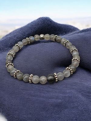 Bracelet labradorite 6mm