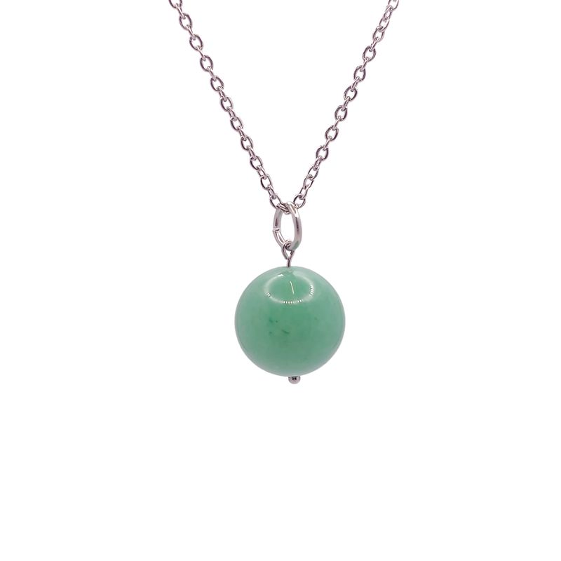 Collier et pendule - Aventurine verte