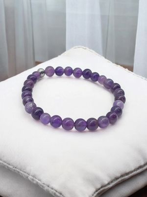 Bracelet améthyste 6mm