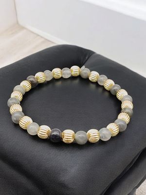 Bracelet labradorite 6mm