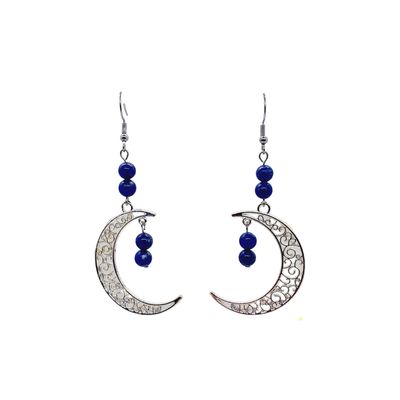 Boucles d'Oreilles - Lapis Lazuli - 6 mm Boucles d'Oreilles - Lapis Lazuli - 6 mm