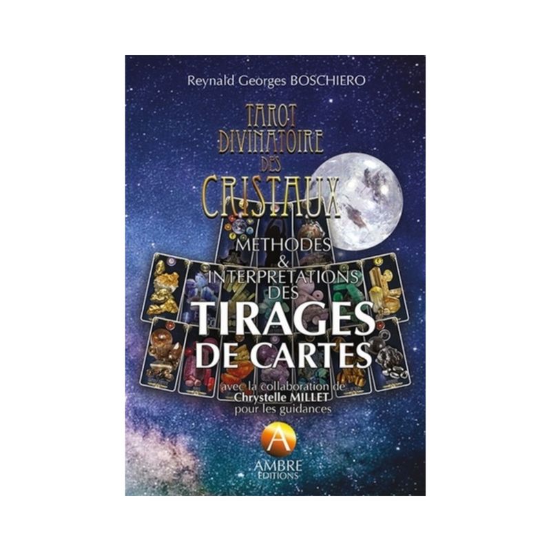 Tarot divinatoire des cristaux - Livre Tarot divinatoire des cristaux - Livre