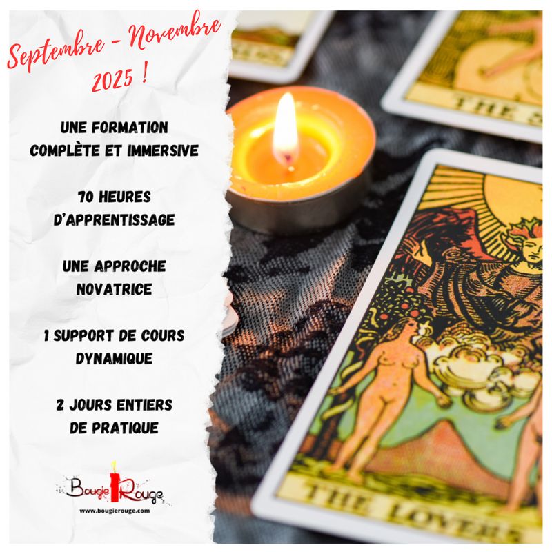 Inscription cours de tarot (acompte sur le total)