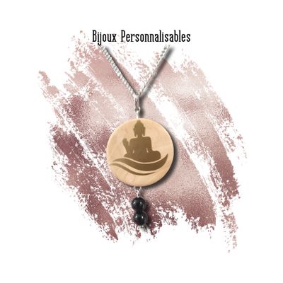 Collier Bouddha personnalisable