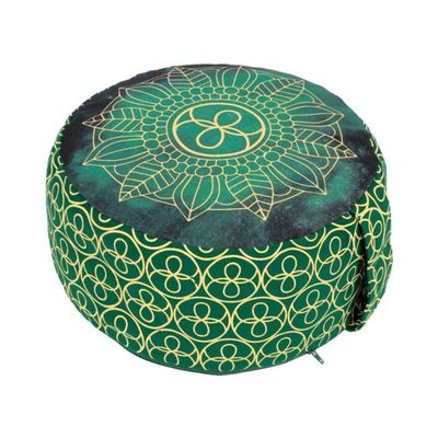 Coussin de méditation vert