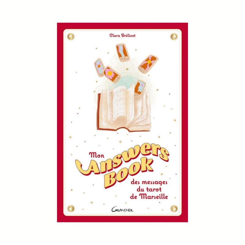 Mon Answers book des messages du tarot de Marseille