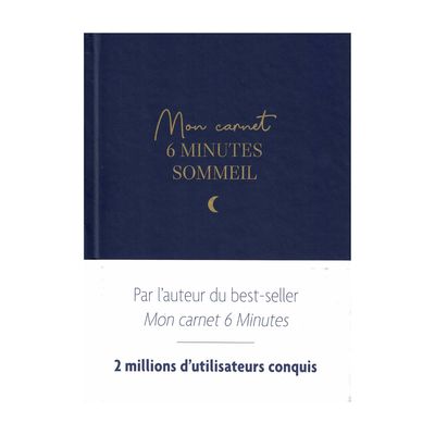 Mon carnet 6 minutes sommeil