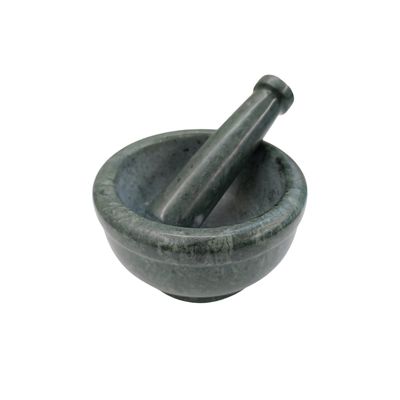 Mortier et pilon en Serpentine
