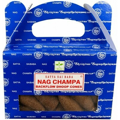 Cône d'encens à reflux Satya Nag Champa