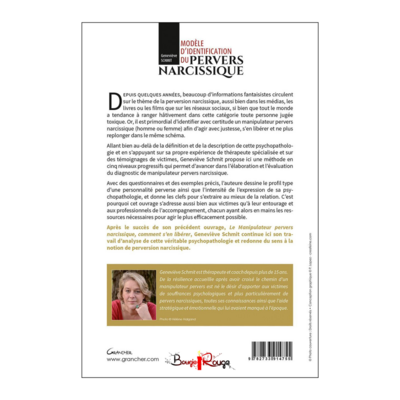 Modèle d'identification du pervers narcissique - Geneviève Schmit - Livre