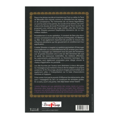 Les 12 portes du tarot de Marseille - Colette Silvestre - Livre