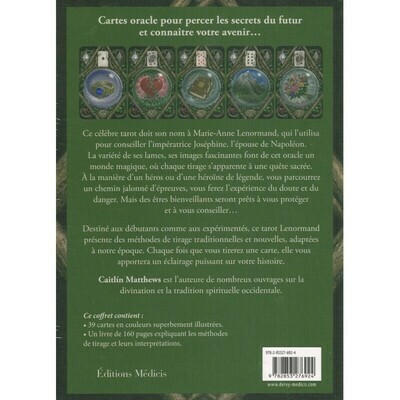 Lenormand Oracle divinatoire - Matthews Caitlin