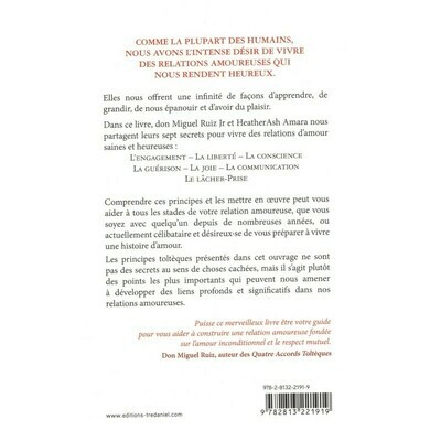 Les 7 secrets des relations amoureuses - Miguel Don Ruiz - Livre
