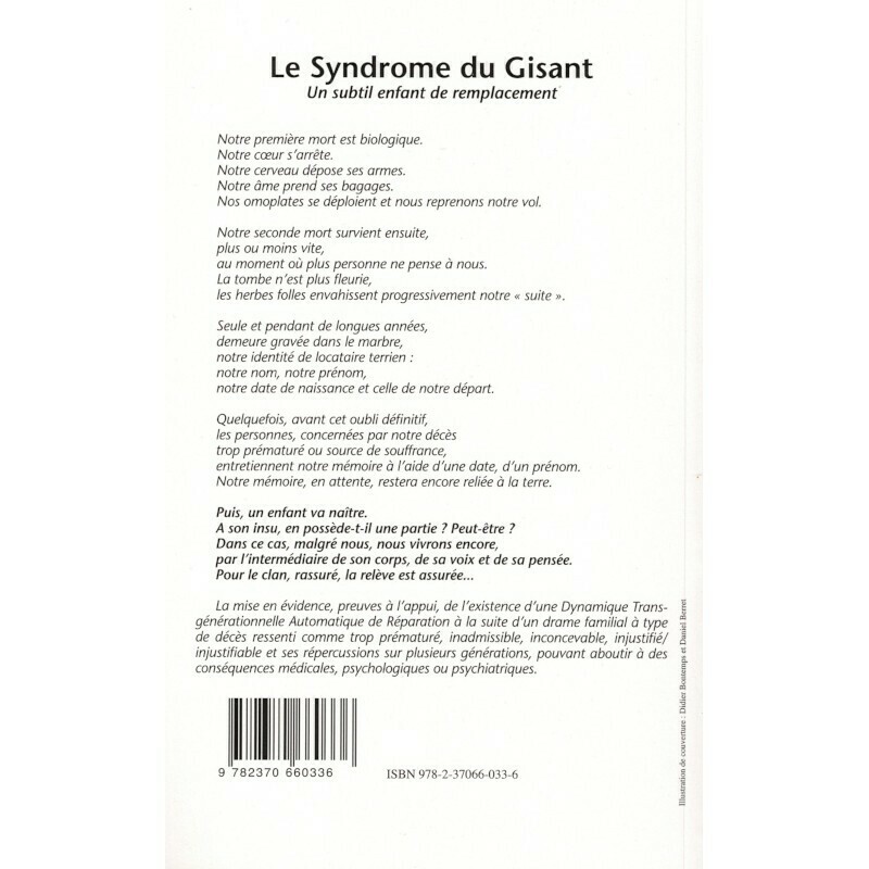 Le syndrome du gisant - Salomon Sellam - Livre