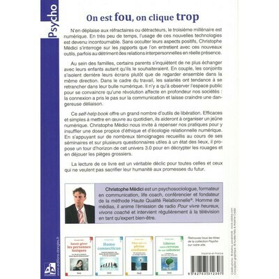 On est fou, on clique trop - Christophe Medici - Livre