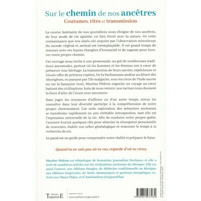 Sur le chemin de nos ancêtres - Martine Pedron - Livre