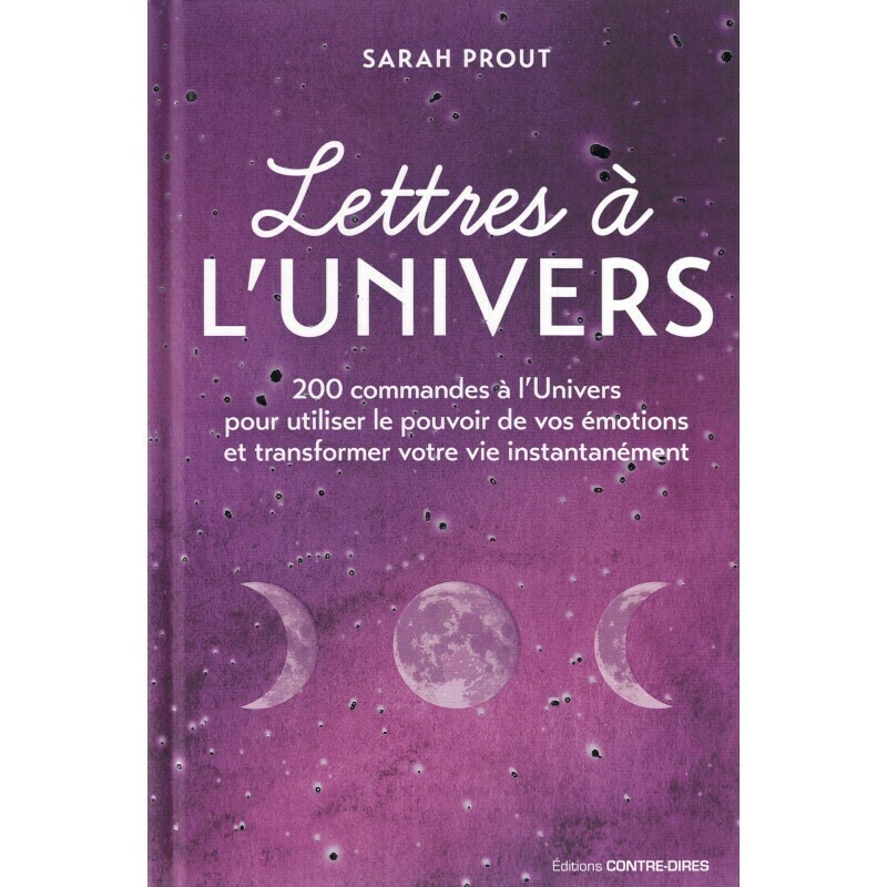 Lettres à l'univers - Sarah Prout - Livre