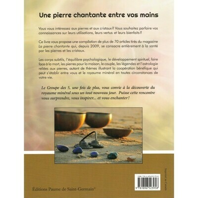 La pierre chantante - Le groupe des 5 - Livre