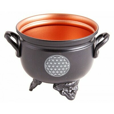 Mini chaudron Fleur de vie