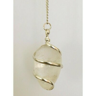Pendule en Cristal de roche