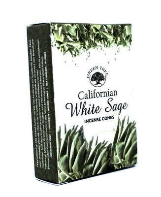 Cône Green tree Sauge blanche