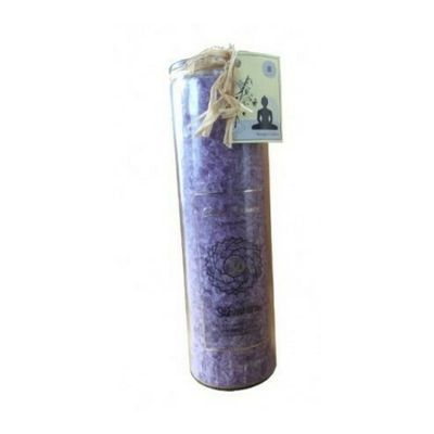 Bougie Chakra Couronne Sahasrara