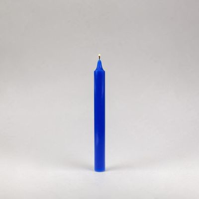 Bougie bleu roi – Dimension : Hauteur : 22 cm Poids : 60 gr