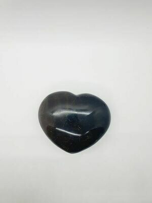 Cœur quartz fumé 8,5 cm - 520gr