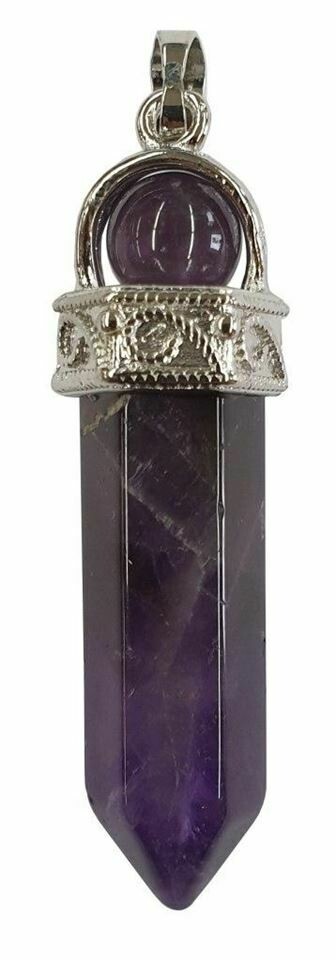 Pendentif pointe d'améthyste