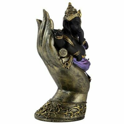 Figurine Ganesh - Allongé sur Main