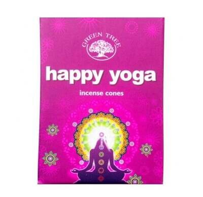 Encens en cônes - Happy Yoga - Green Tree