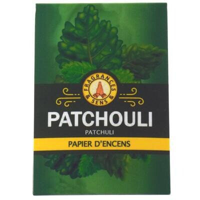 Papier d'arménie triple - Patchouli