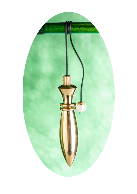 Pendule Karnak - doré