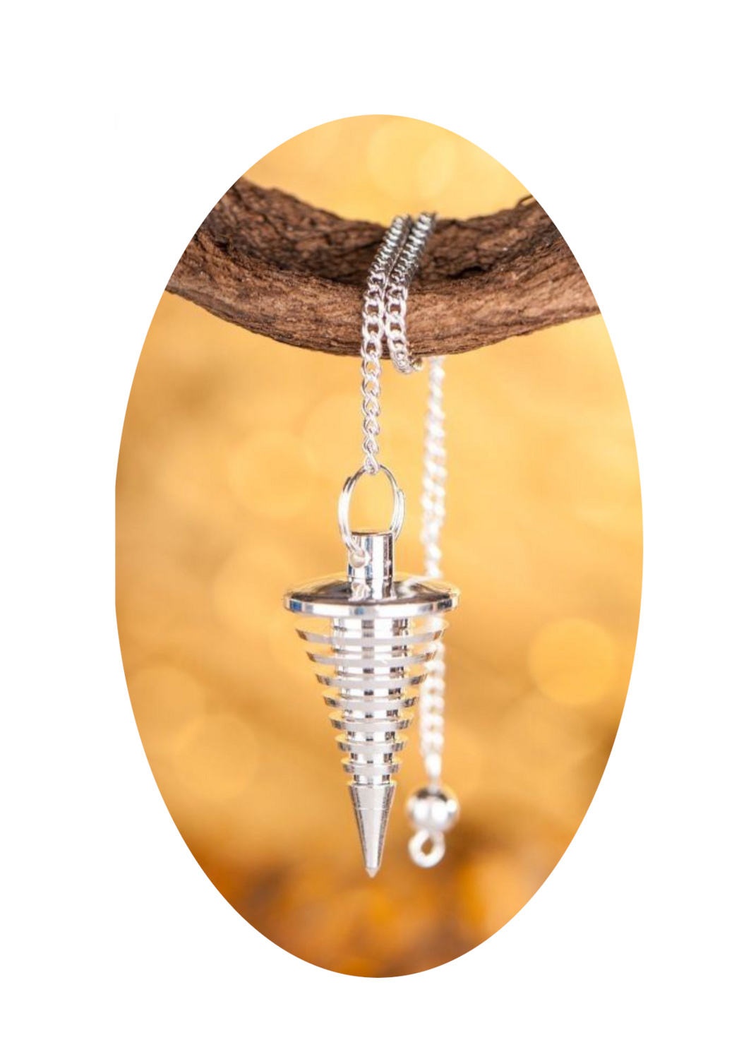 Pendule cannelé, laiton argenté