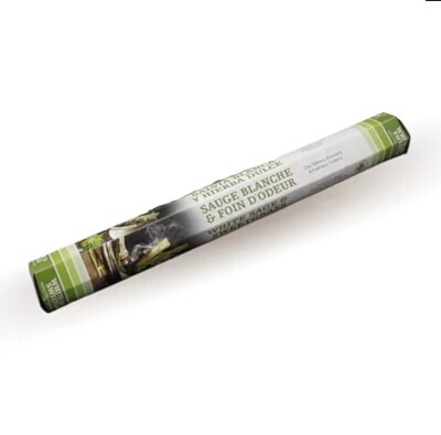 Encens Sauge blanche et foin d'odeur - Green Tree Encens Sauge blanche et foin d'odeur - Green Tree
