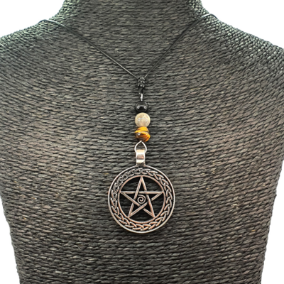 Collier "Triple protection" - Pentacle